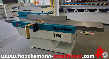 Martin Abrichthobelmaschine T54, gebrauchte Holzbearbeitungsmaschinen Neumaschinen Hessen Höchsmann Langen