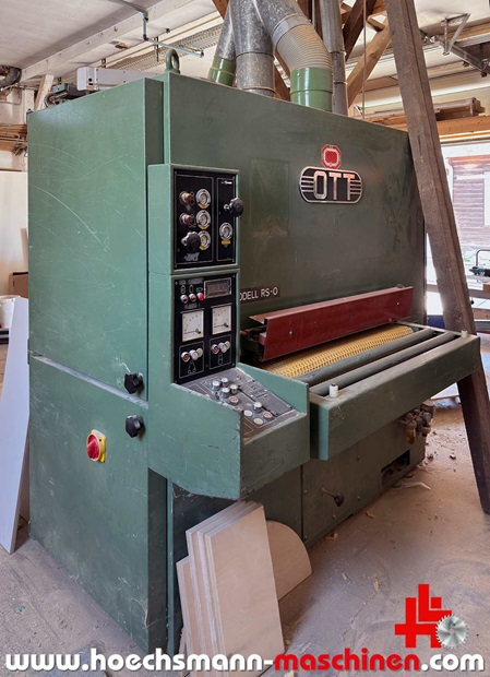 Ott Breitbandschleifmaschine RSO 1100, gebrauchte Holzbearbeitungsmaschinen Neumaschinen Hessen Höchsmann Langen