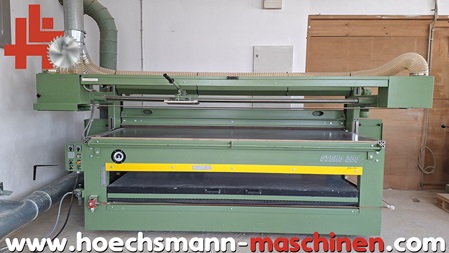 STEKO 288 PBS kombinierte Furnierpresse, Furniersäge und Langbandschleifmaschine, gebrauchte Holzbearbeitungsmaschinen Neumaschinen Hessen Höchsmann Langen